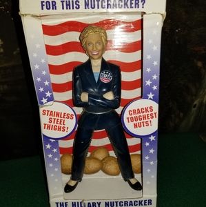 Hillary Clinton Nut Cracker